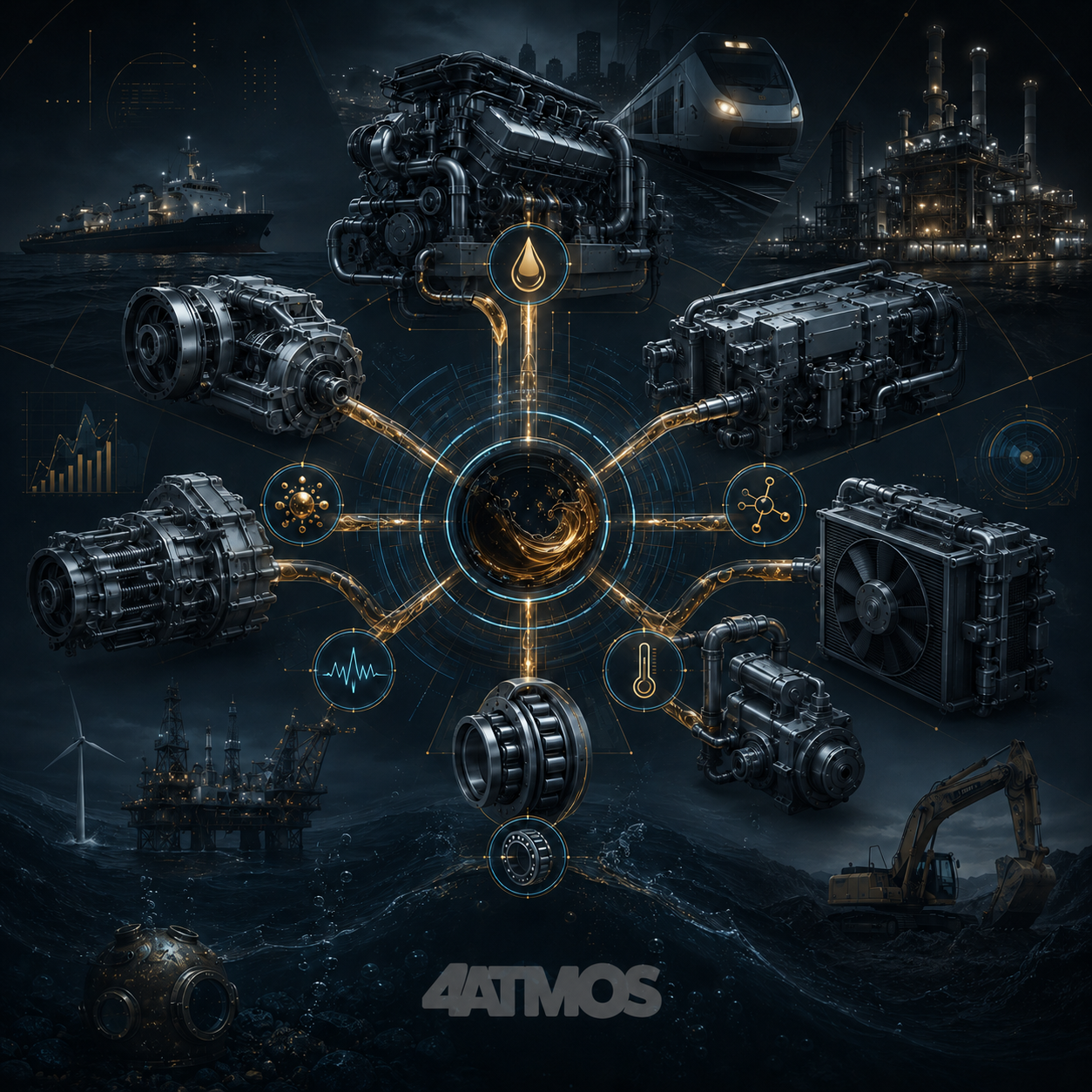 4Atmos fluid analytics across critical mechanical components and industries